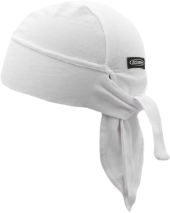 Headwrap Wide-b White White