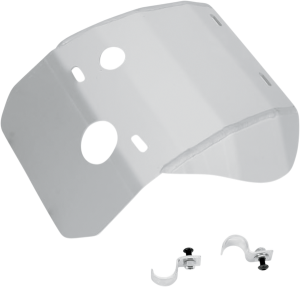 Placă de protecție din aluminiu (argintie), 1, nordicamoto.ro
