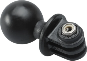 1'' Ball For Gopro Camera Black 