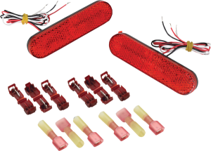 Amber Led Marker Light Set Red, 3, nordicamoto.ro