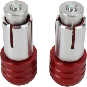 Handlebar End Plug Red, 2, nordicamoto.ro