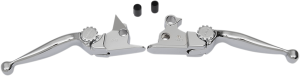 Journey Adjustable Lever Set For Harley Models Silver, 1, nordicamoto.ro
