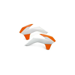 Plastice radiator KTM 14-16 White/Orange