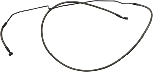 Braided Front Brake Line Black, Black Pearl Oversize [+203 mm (8'')], 3, nordicamoto.ro