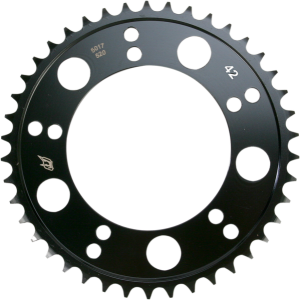 Lightweight Steel Sprocket Black, Zinc