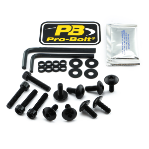 Fairing Bolt Kit For Yamaha Black