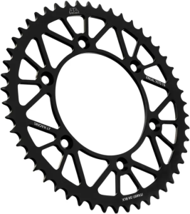 JT SPROCKETS Racelite Aluminum Rear Sprocket Black 