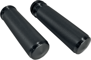 Sensor-type Knurled Handgrips Black