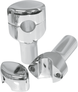 Handlebar Risers For 1(r) Handlebars Silver