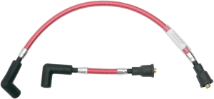 Braided Spark Plug Wire Red