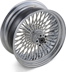 Fat Daddy 50-spoke Radial Laced Wheel Silver, 3, nordicamoto.ro