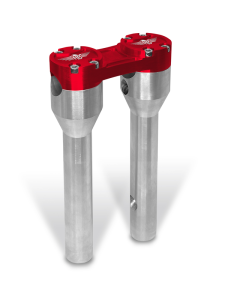 Clubstyle Straight Riser Red, Silver