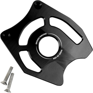Sprocket Cover Black, Anodized