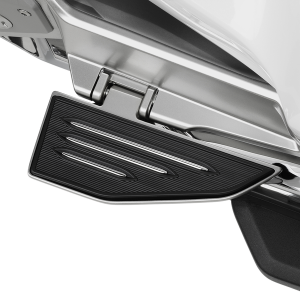 Commander Passenger Board Inserts Black, Chrome, 2, nordicamoto.ro
