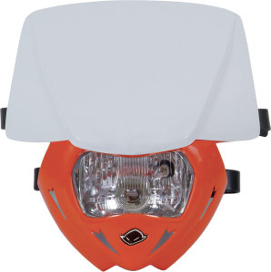 Complete Panther Headlight Orange, White