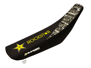 Rockstar Graphic Kits With Seat Cover Black, Green, Yellow, 2, nordicamoto.ro