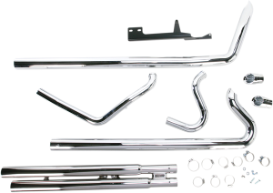 Speedster Slashdown Xtra Long Exhaust System Chrome, 1, nordicamoto.ro
