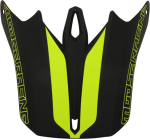 Vizor pentru casca Moose Racing F.I. Black/Hi-vis