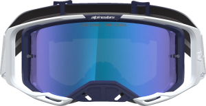 Vision 8 Amber Goggle White, Blue, 4, nordicamoto.ro