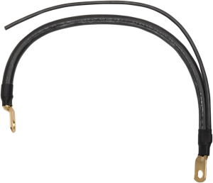 Battery Cable With Auxiliary Wire Black, 2, nordicamoto.ro