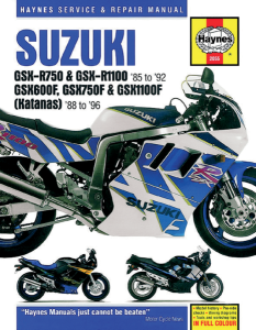 Motorcycle Repair Manual