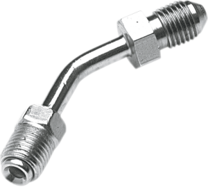 Brake Line Tube Adapter Chrome, 1, nordicamoto.ro