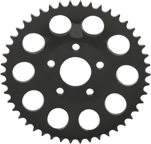 Rear Wheel Sprocket Black, Gloss