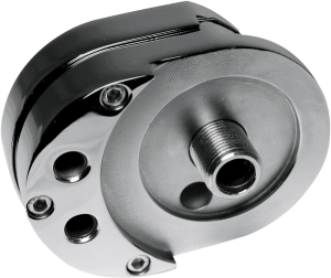 Offset Oil Filter Mount Chrome, 1, nordicamoto.ro