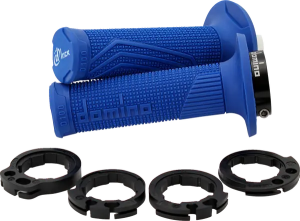 D100 D-lock Grips Blue 