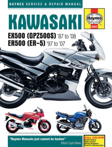 Motorcycle Repair Manual