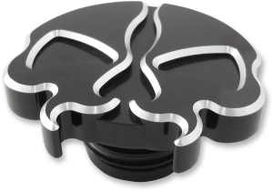 Split Skull Gas Cap Black, 1, nordicamoto.ro