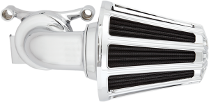 Monster Sucker Air Cleaner Kit With Cover Silver