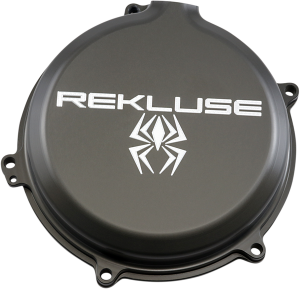 Clutch Cover Black, Anodized