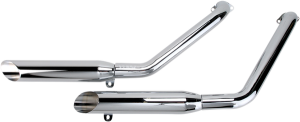 Classic Exhaust System Chrome, 1, nordicamoto.ro