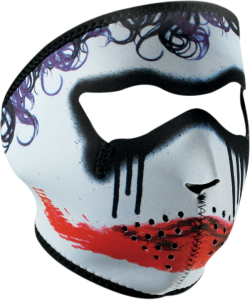 Face Mask Trickster Black, Purple, Red, White
