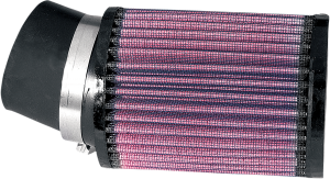 Universal Clamp-on Air Filter Black, Red, 1, nordicamoto.ro
