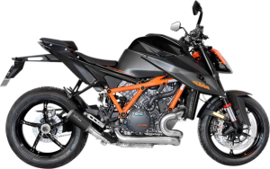 Tobă de eșapament LeoVince LV-10 Black Slip-On pentru KTM 1290 Super Duke R / R EVO / RR (2020-2023), 2, nordicamoto.ro