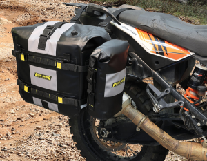 Hurricane Riggpak Crash Bar/tail Bag Black, 1, nordicamoto.ro