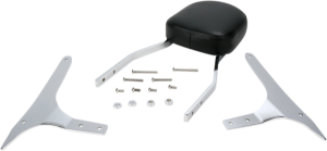 Square Sissy Bar Kit Chrome, 1, nordicamoto.ro