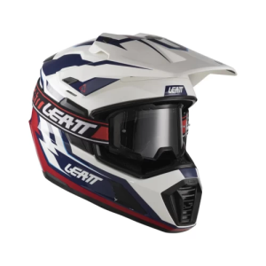 Cască Adventure Leatt ADV 7.5 Kit Albastru Regal/Roșu, 4, nordicamoto.ro