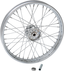 Replacement Laced Wheel Black, 1, nordicamoto.ro