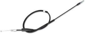 MOOSE RACING Black Vinyl Throttle Cable Black, 5, nordicamoto.ro