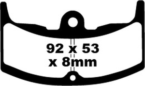 Fa Series Organic Brake Pads, 1, nordicamoto.ro