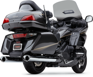 Tri-flo Slip-on Mufflers Chrome, 3, nordicamoto.ro