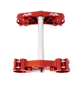 Mx-en Triple Clamps Red