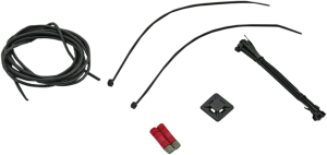 Led Front Fender Tip Installation Kit Black
