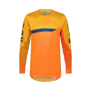 Tricou Fox MX-Flexair Fracture Portocaliu, nordicamoto.ro