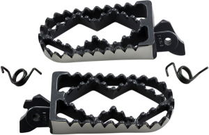 Adventure Series Footpegs Black