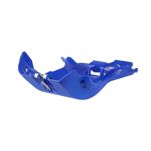 Skid Plate With Linkage Protection Blue
