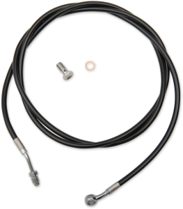 Black Vinyl Clutch Cable  Black